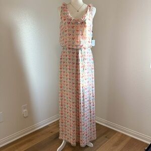 Emporio Armani Multicolor Abstract Print Dress